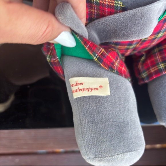 Vintage dresdner künstlerpuppen elephant stuffed toy - Picture 3 of 3